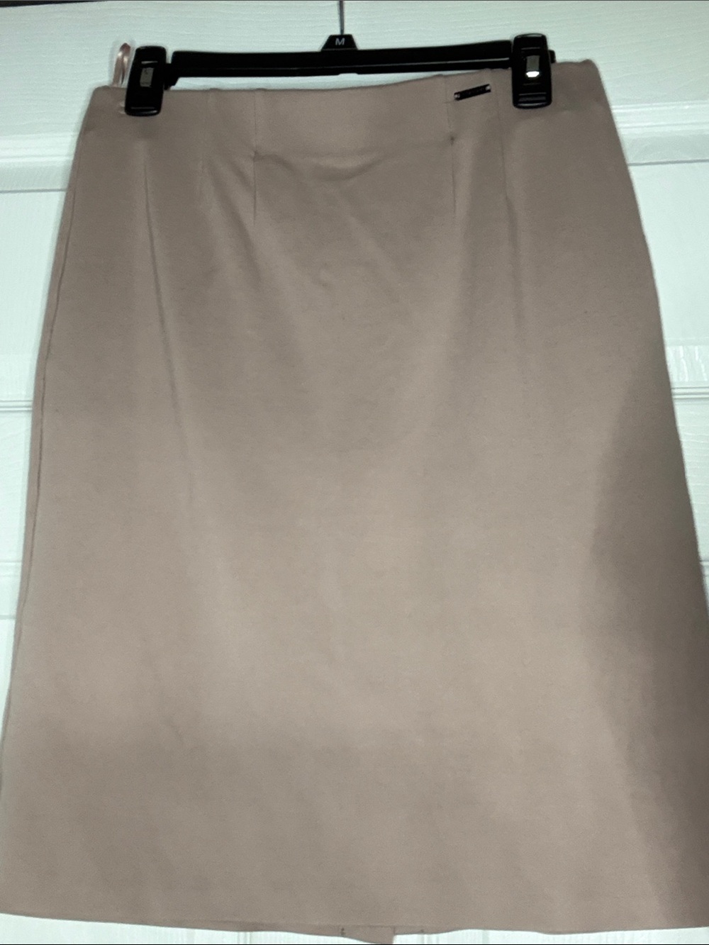 Tahari Tan Pencil Skirt